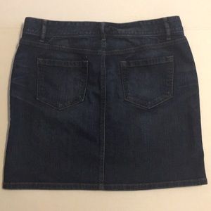 Blue Jean Skirt -Loft -ann taylor